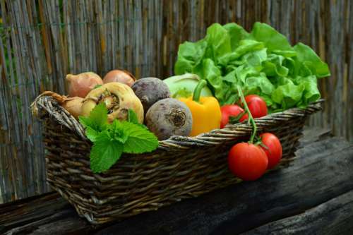 Basket of Vegetables