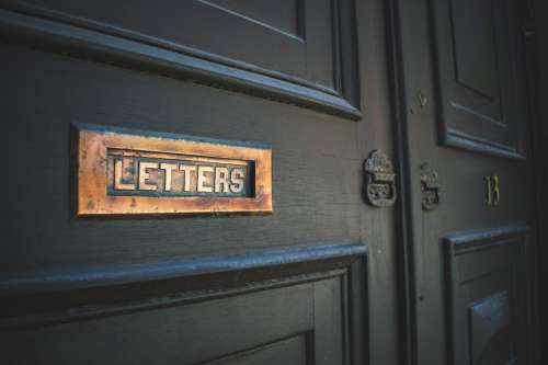 Letter Box in Doors