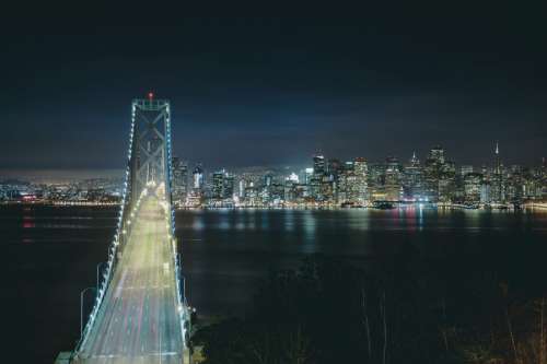 San Francisco Bridge Night