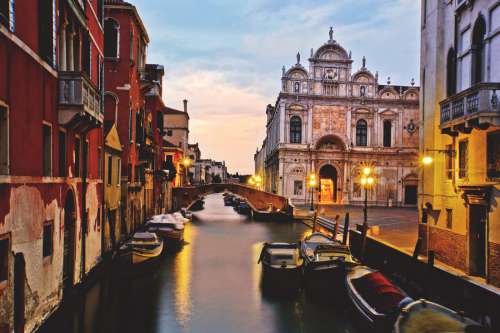 Venice Sunset Italy