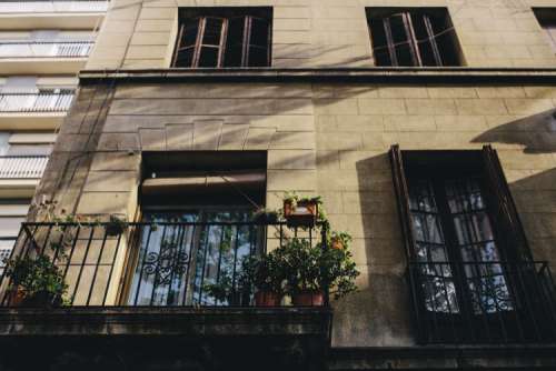 Townhouses in Barcelona, Spain