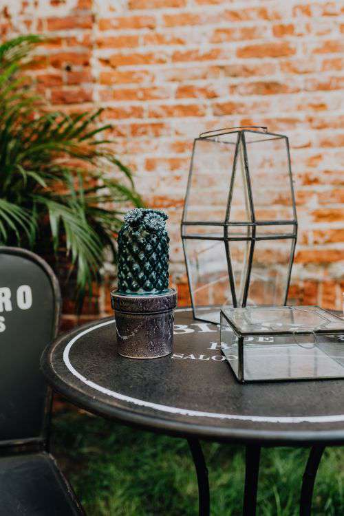 Table at Outdoor Cafe in Paris