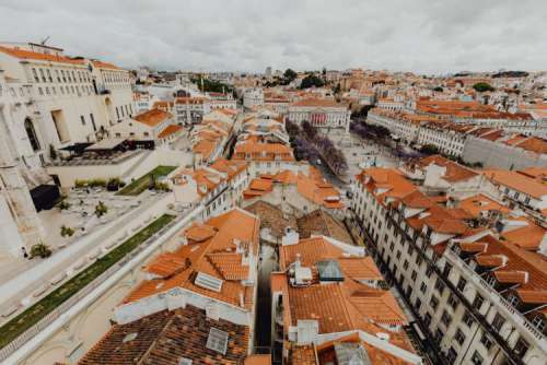 Cityscape of Lisbon, Portugal
