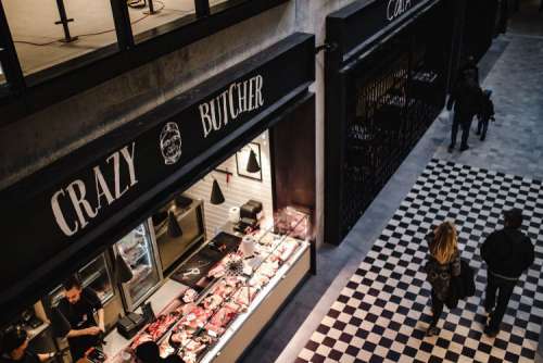 ‘Koszyki’ market hall, commonly known as the ‘People’s bazaar’, Warsaw, Poland