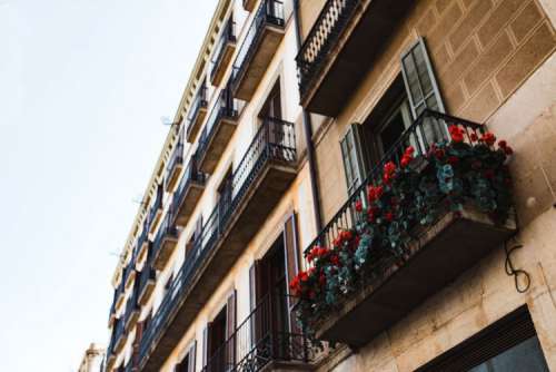 Townhouses in Barcelona, Spain