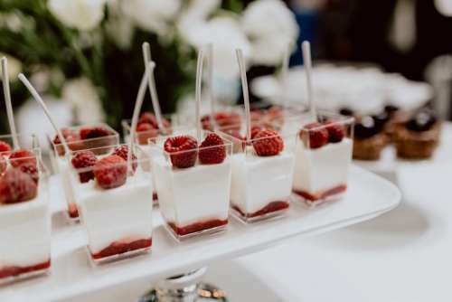Dessert table for a party