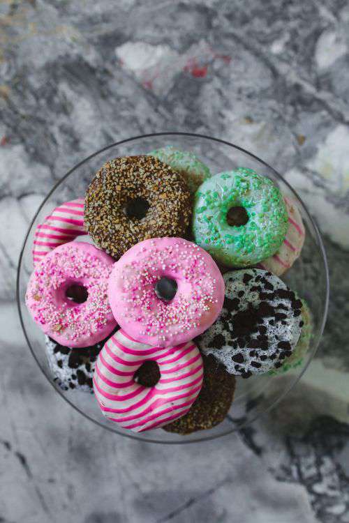 Colorful donuts