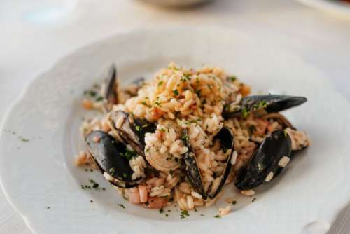 Delicious Italian food from the Amalfi coast