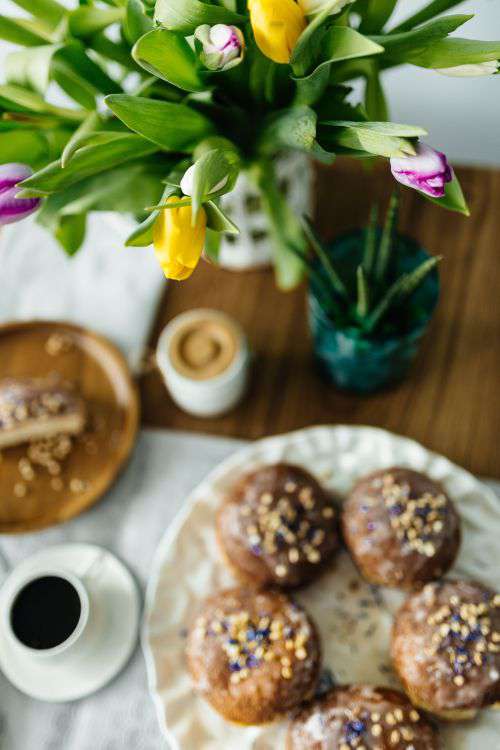 Delicious homemade breakfast