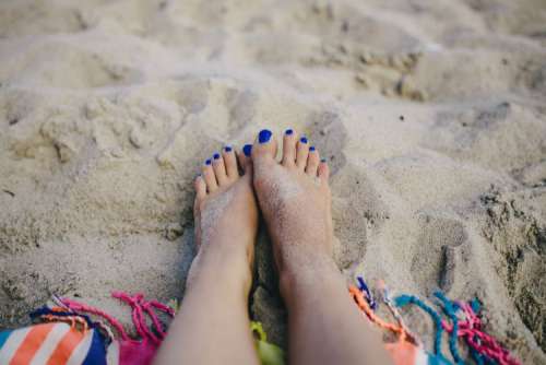 Together at the beach