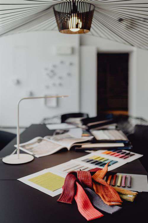 Modern interior of designer workplace