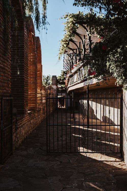 Building in old town of Nessebar, Bulgaria