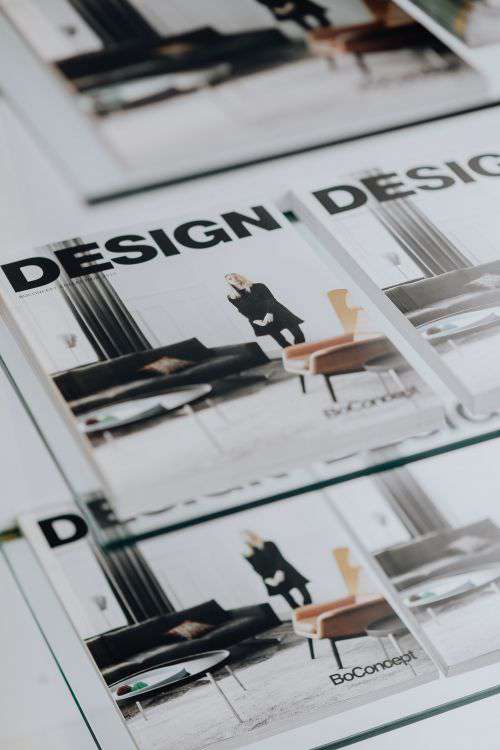 Stack of Design Magazines