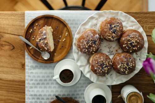 Delicious homemade breakfast