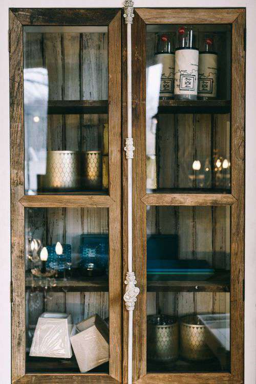 Beautiful vintage living room interior