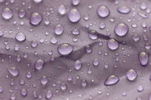 Water Droplets on Fabric Free Photo