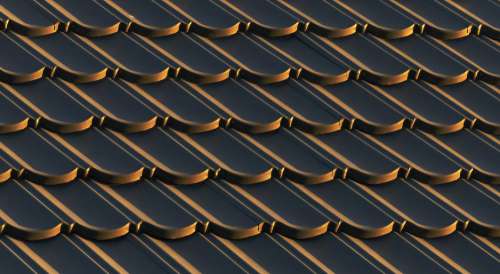 Roof Shingle Pattern Free Photo