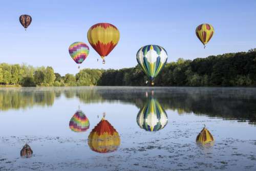 Hot Air Balloons Free Photo