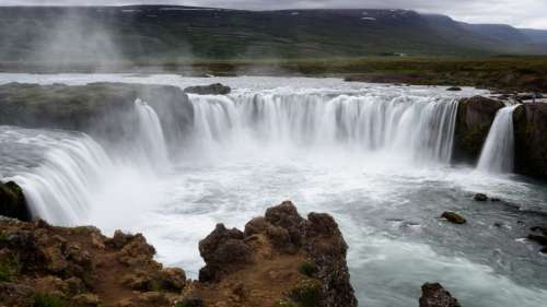Iceland Waterfall Free Photo