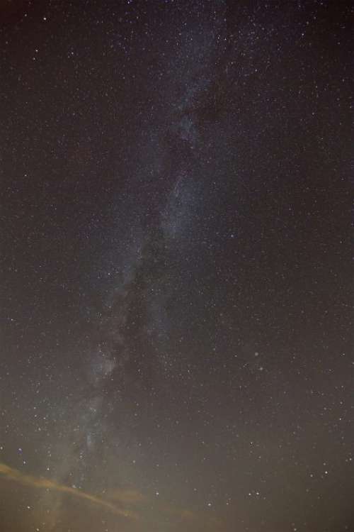 Milky Way Night Free Photo