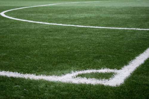 Football Pitch Corner Soccer Free Photo