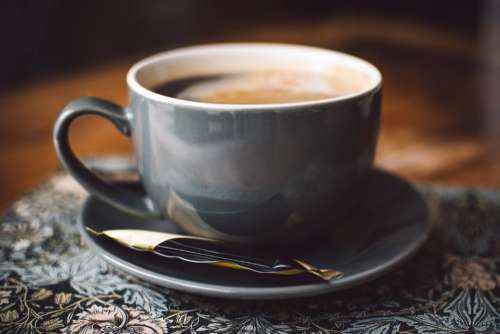 Black Coffee Cup Breakfast Free Photo