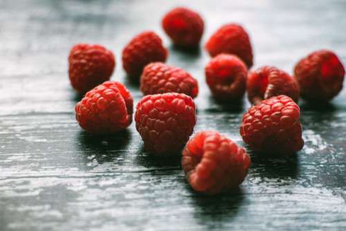 Fresh Raspberries Fruit Free Photo
