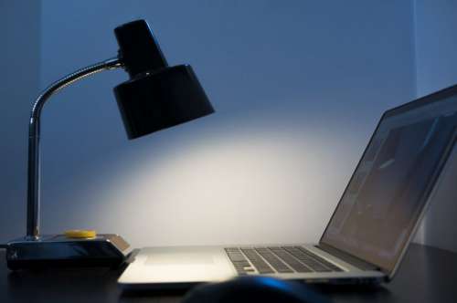 Laptop Desk Light Lamp Free Photo