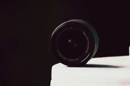 Minimal Black Camera Lens Free Photo