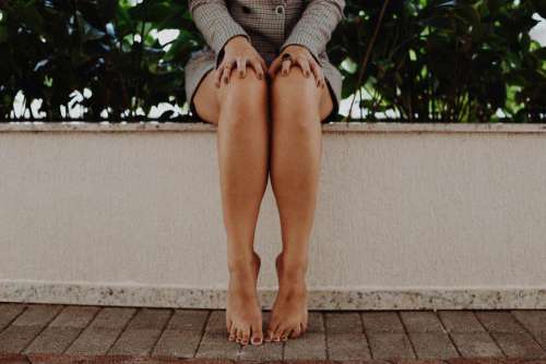 Legs Barefoot Woman Free Photo