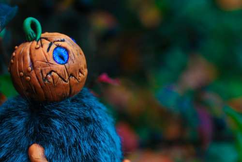 Pumpkin Figure Halloween Free Photo