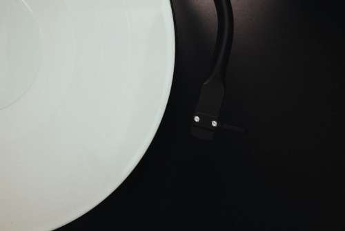 White Vinyl Player Free Photo