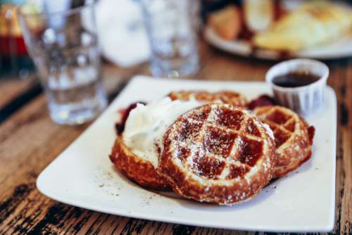 Morning Pastry Breakfast Free Photo