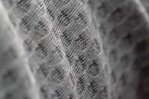 Textured Grey Fabric Free Photo