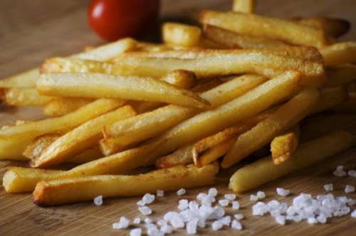 French Fries Chips Thin Free Photo