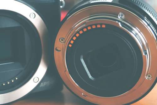 Camera Lens Round DSLR Free Photo