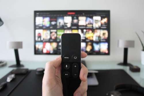 Apple TV Remote Control Free Photo