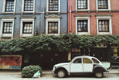 Classic Citroen Street Free Photo