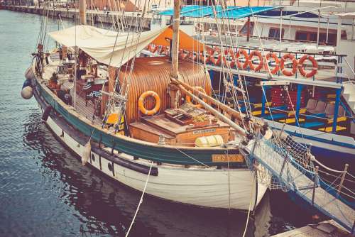 Classic Sailing Boat Sea Free Photo