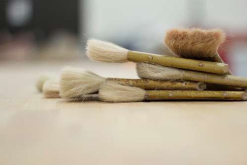 Artist Paint Brushes Free Photo