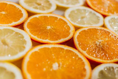 Sliced Orange Fruit Free Photo