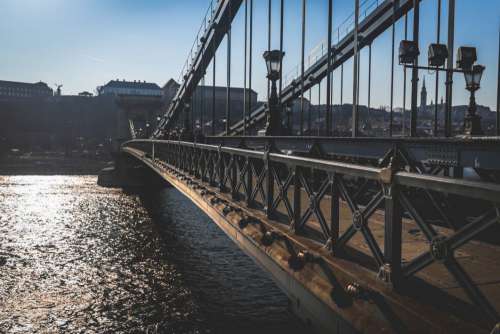 Bridge Water River Day Free Photo