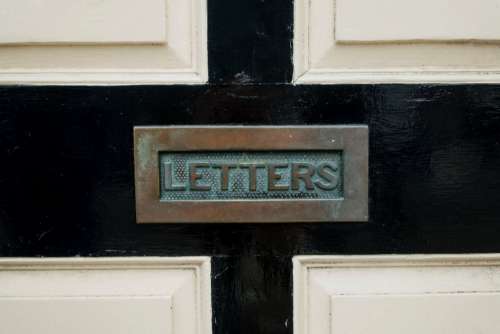 Rusty Letterbox Door Free Photo