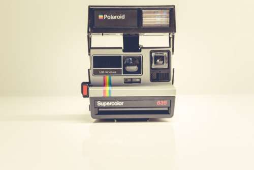 Retro Polaroid Supercolor Camera Free Photo