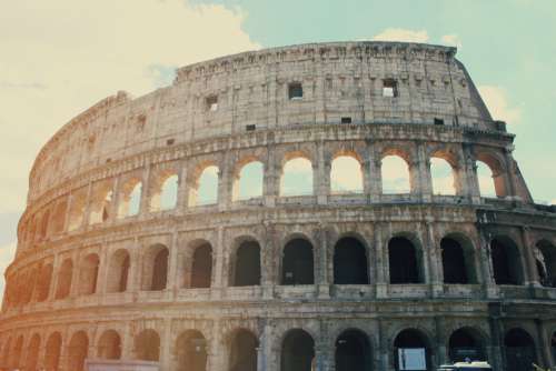 Colosseum Roman Rome Free Photo
