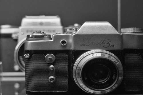 Vintage SLR Camera Zenit Free Photo