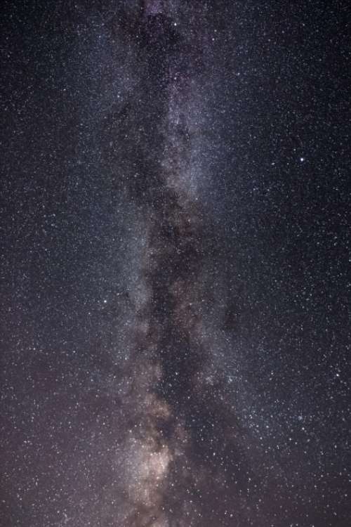 Starry Night Sky Free Photo
