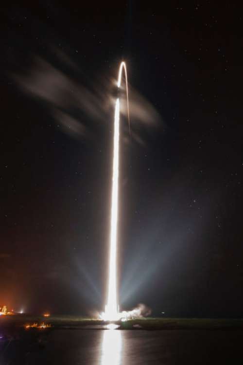 Space Rocket Takeoff Free Photo