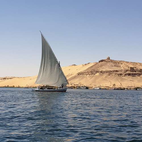 Nile Egypt River History Ship Elephantine