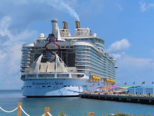 Cruise Ship Symphony Of The Seas Vacation Huge